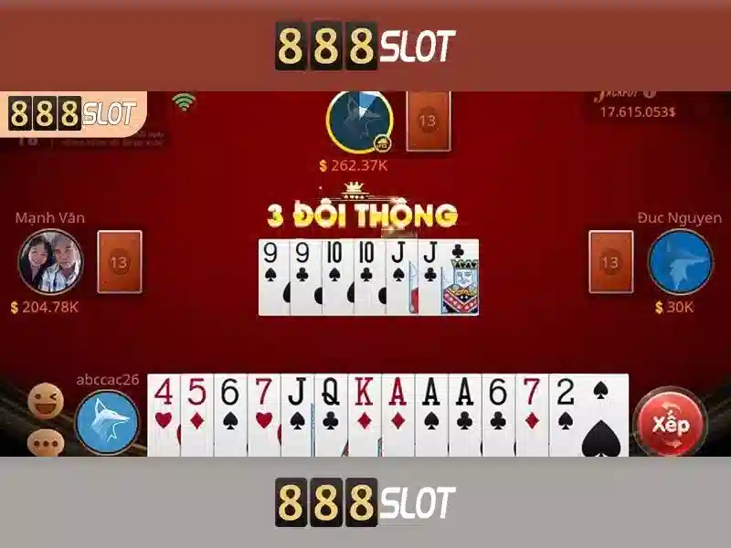 Các trò chơi có tại 888slot